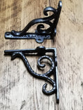 1pc small decorative shelf support INCA design Bracket, wall Support books storage Cast Iron book shelf