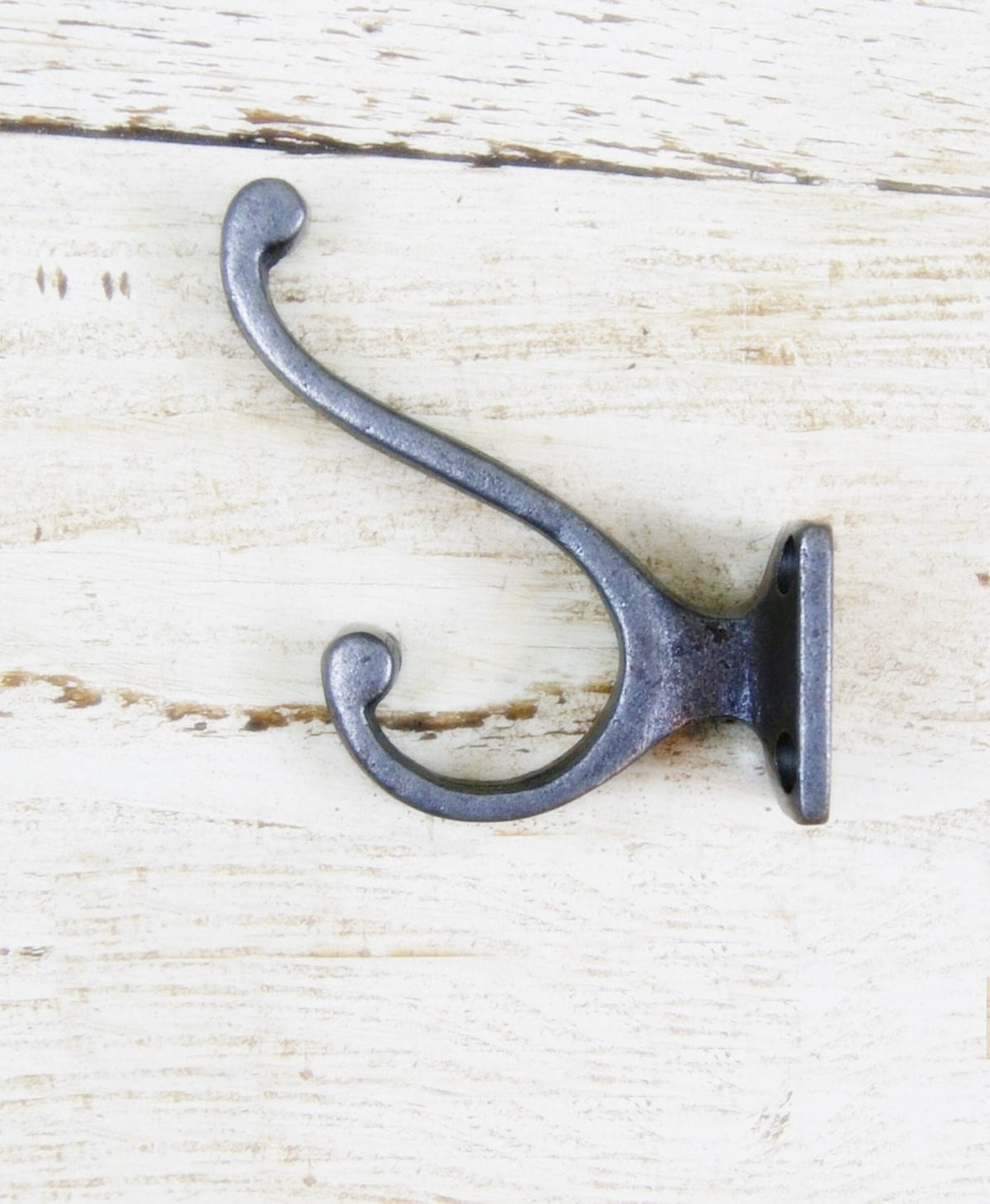 Hat and Coat Hook square base design - Retro Antique Finish Cast antique Iron