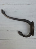 Hat and Coat Hook Pineapple design - Retro Antique Finish Cast antique Iron 11cm