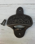Bottle Opener Wall Mounted COCA COLA Cast antique Iron, Great gift idea, Barware
