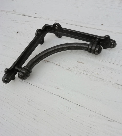 1pc decorative shelf support Albion design Bracket, wall Support books storage Cast Iron book shelf, suitable for scaffold board