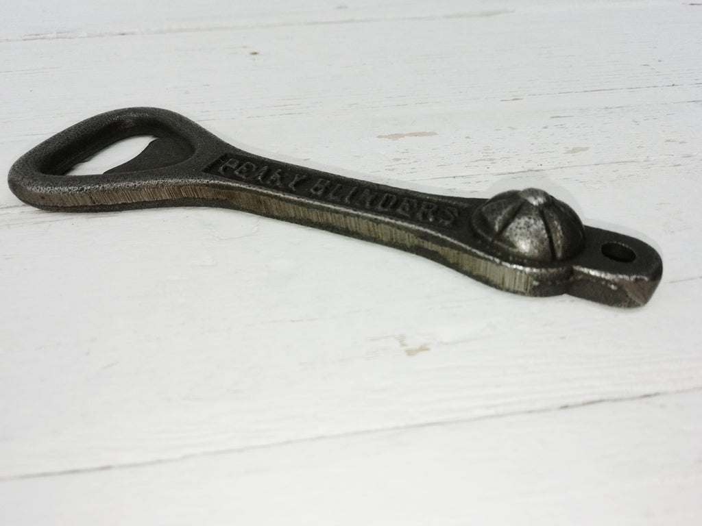 Antique Vintage PEAKY BLINDERS Handheld Keyring Cast Iron Bottle Opener - Bar, Hotel, Pub, Man cave, Anniversary, Best Man gift idea