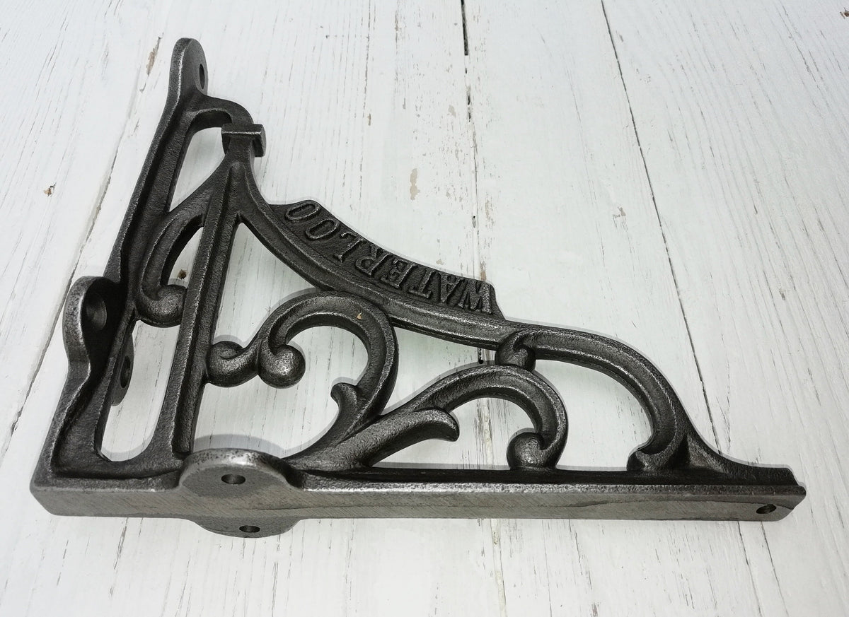 2pcs (a pair) decorative shelf support WATERLOO Heritage design Bracket, wall Support books storage Cast Iron, suitable for scaffold board