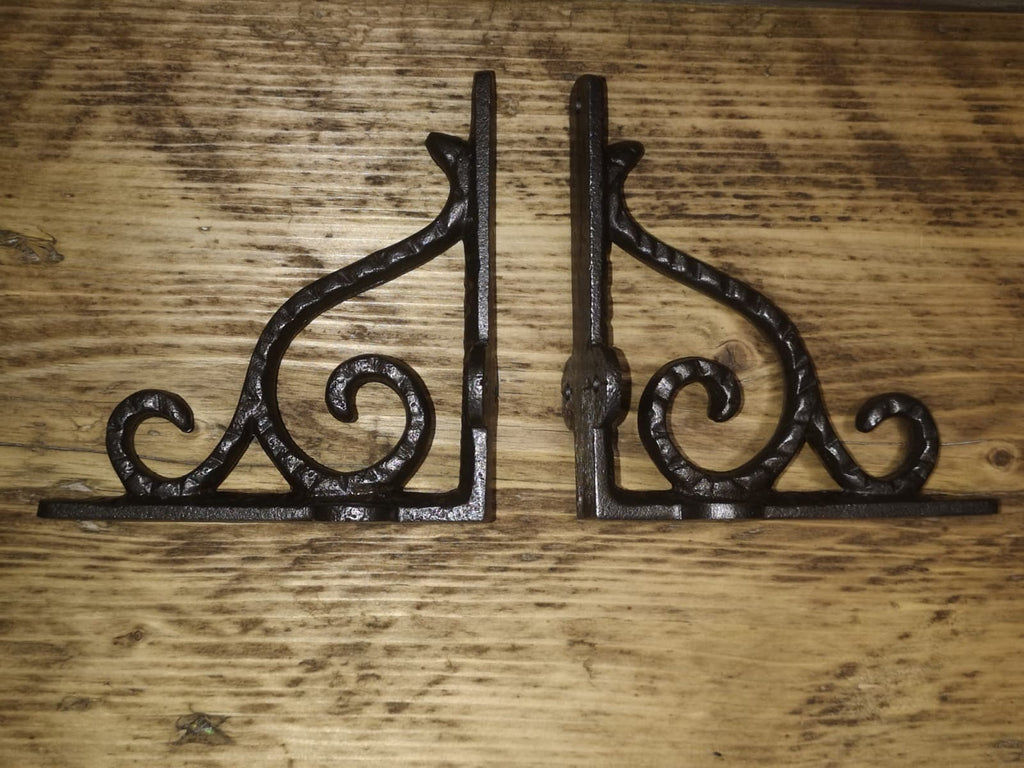 1pc small decorative shelf support INCA design Bracket, wall Support books storage Cast Iron book shelf