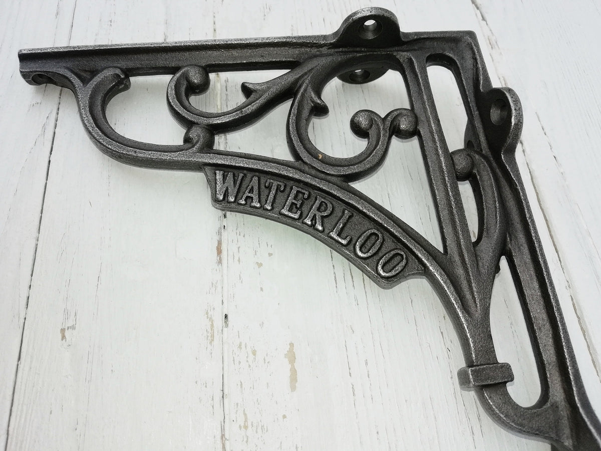 1pc decorative shelf support Waterloo Heritage design Bracket, wall Support books storage Cast Iron book shelf, suitable for scaffold board