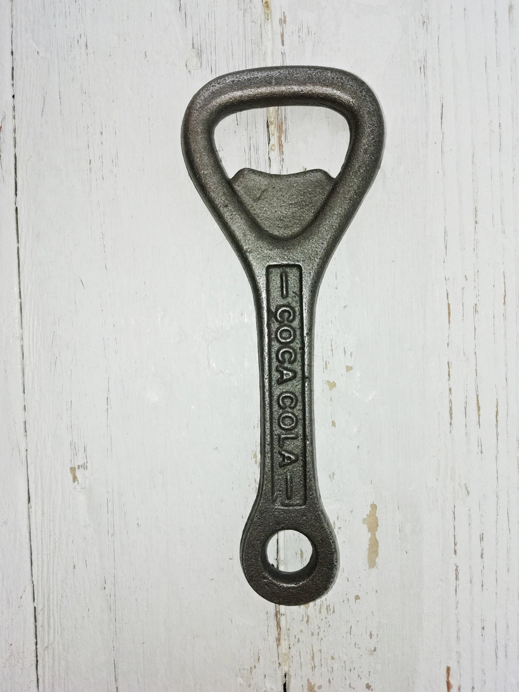 Antique Vintage COCA COLA Handheld Keyring Cast Iron Bottle Opener - Bar, Hotel, Pub, Man cave, Anniversary, Best Man gift idea