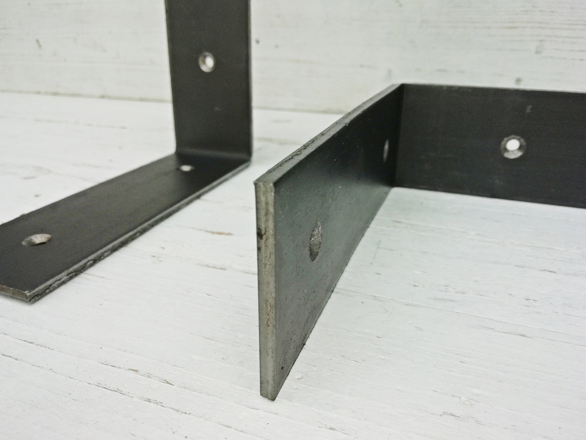 Decorative shelf support L-SHAPE UTILITY Medium Duty Angle Steel LIPPED design Bracket, Industrial style, suitable for scaffold board
