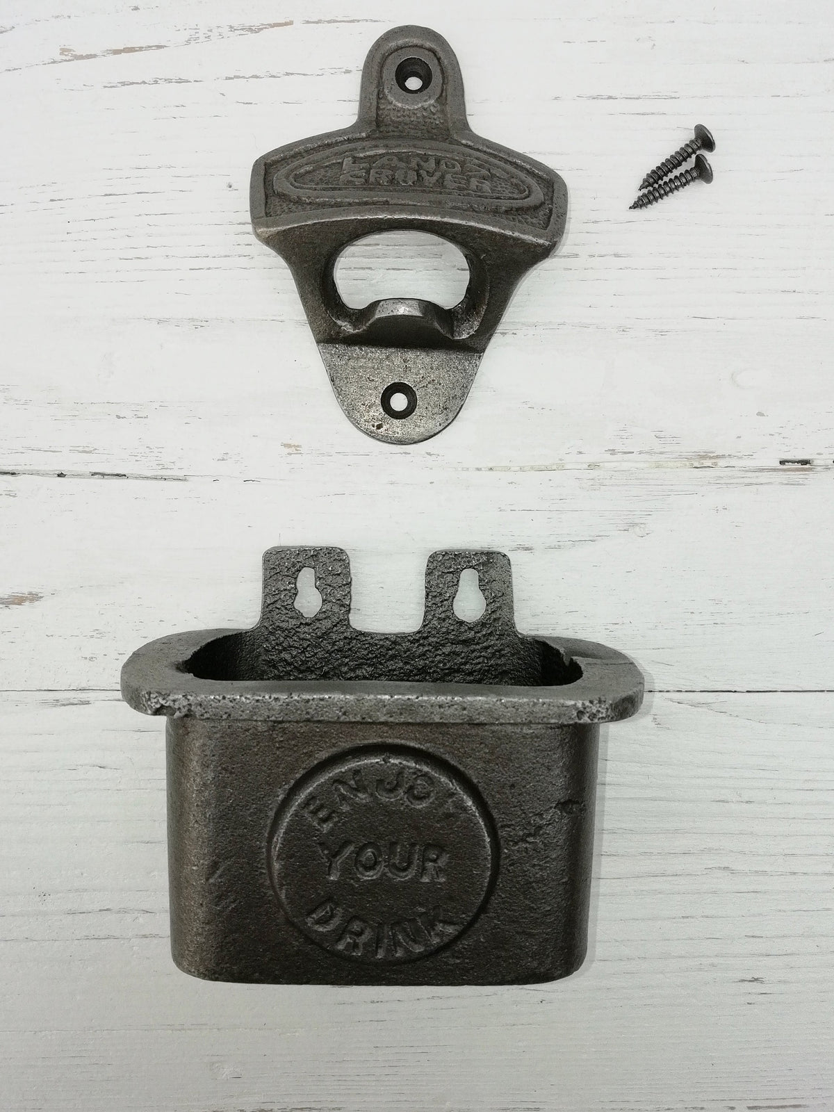 Wall Mounted Cola, Land Rover, Forgotten soldier, Stella, Heineken, Brew Dog etc Beer Bottle Opener with Cap Catcher Great gift idea,Barware