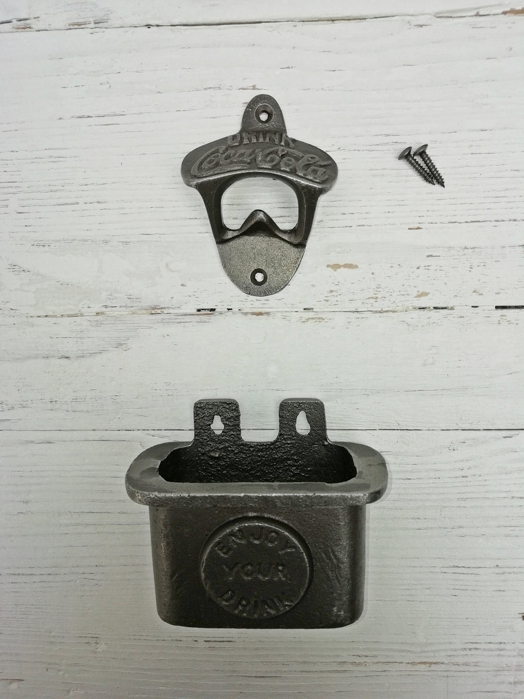 Wall Mounted Cola, Land Rover, Forgotten soldier, Stella, Heineken, Brew Dog etc Beer Bottle Opener with Cap Catcher Great gift idea,Barware