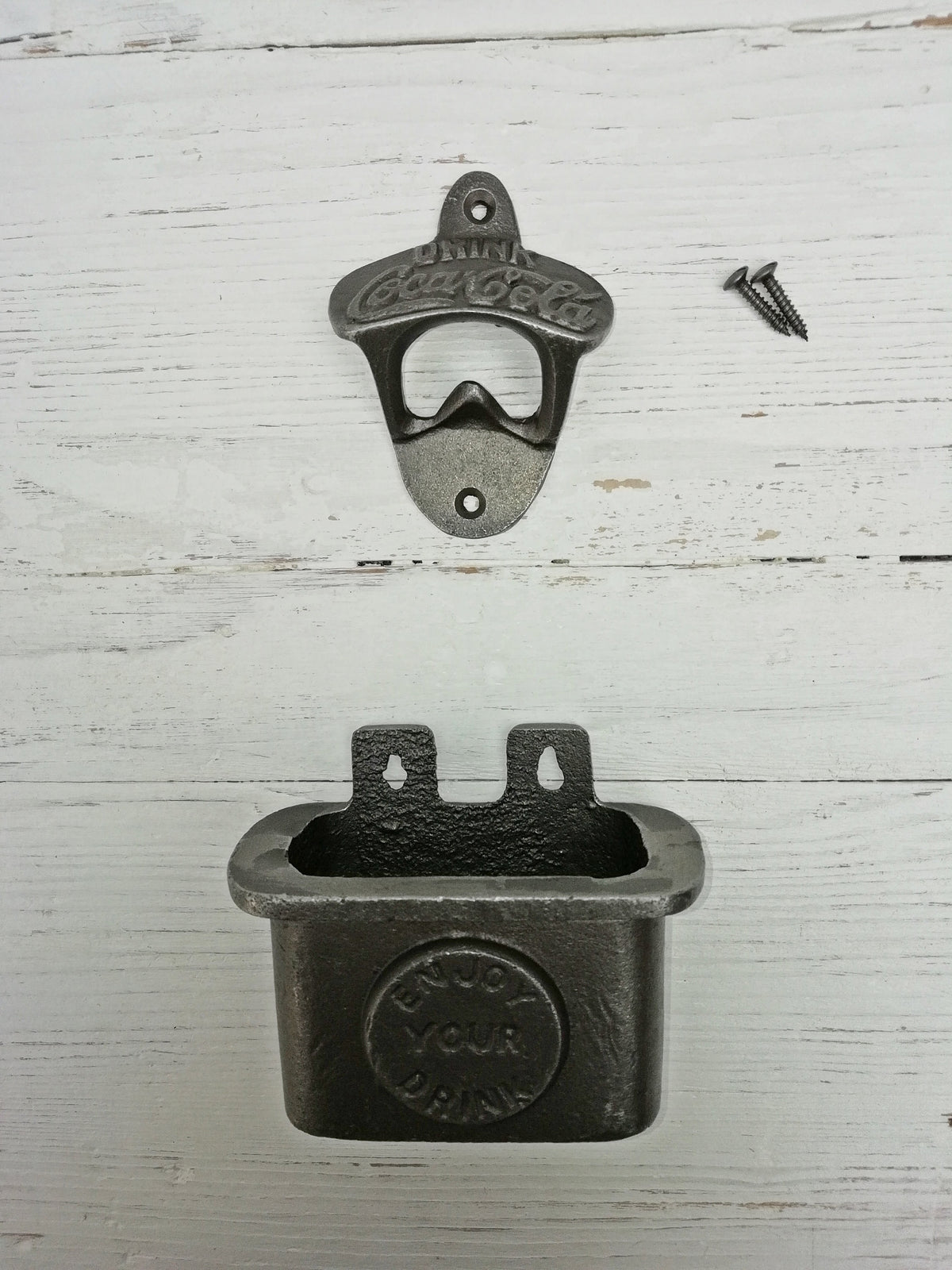 Wall Mounted Cola, Land Rover, Forgotten soldier, Stella, Heineken, Brew Dog etc Beer Bottle Opener with Cap Catcher Great gift idea,Barware