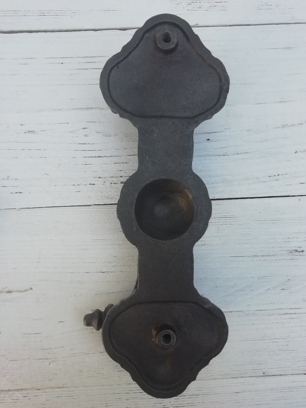 Stunning Classical cast antique iron large Door Knocker REGENCY Design. Heavy!