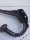 Hat and Coat Hook SIMPLE design - Antique Finish Cast antique Iron