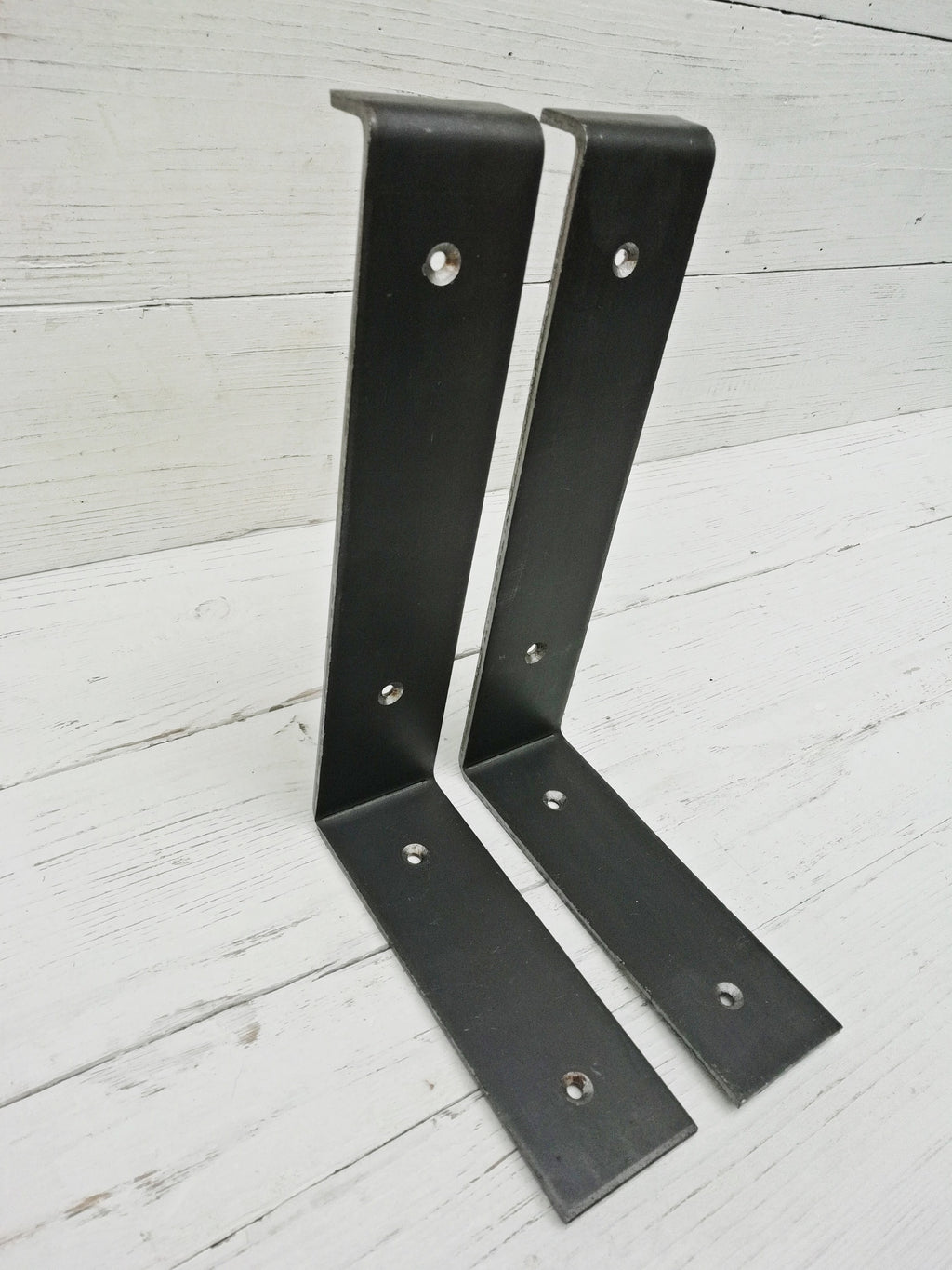 Decorative shelf support L-SHAPE UTILITY Medium Duty Angle Steel LIPPED design Bracket, Industrial style, suitable for scaffold board