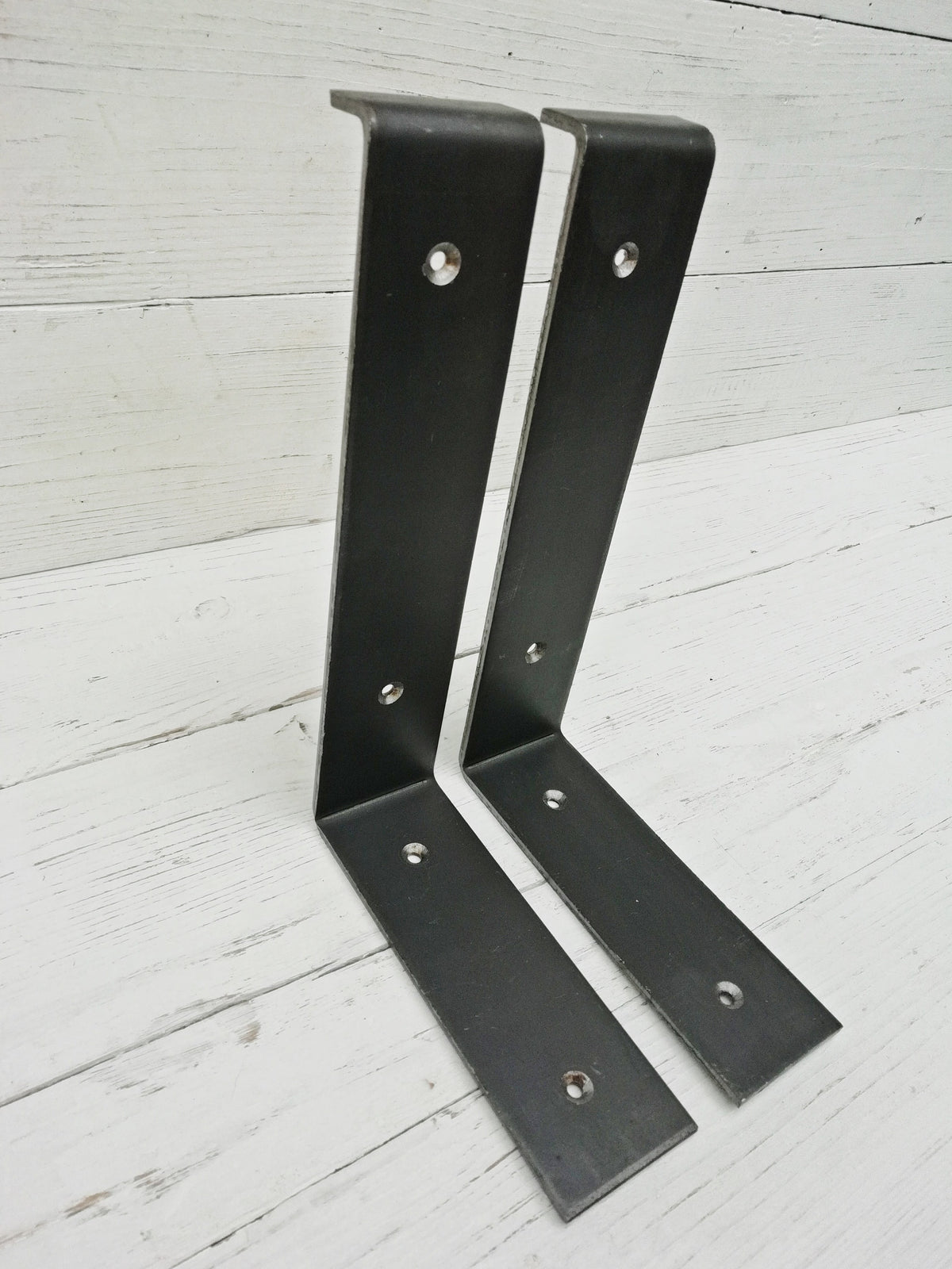 Decorative shelf support L-SHAPE UTILITY Medium Duty Angle Steel LIPPED design Bracket, Industrial style, suitable for scaffold board