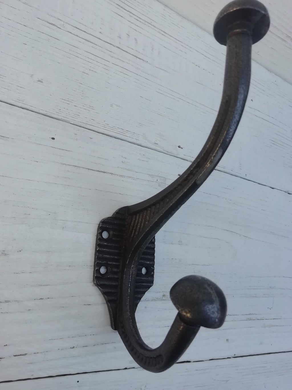 Hat and Coat Hook SIMPLE design - Antique Finish Cast antique Iron