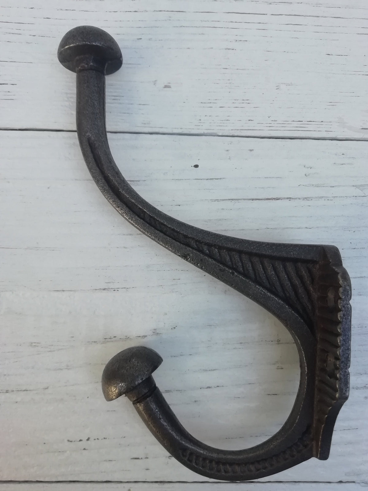 Hat and Coat Hook SIMPLE design - Antique Finish Cast antique Iron