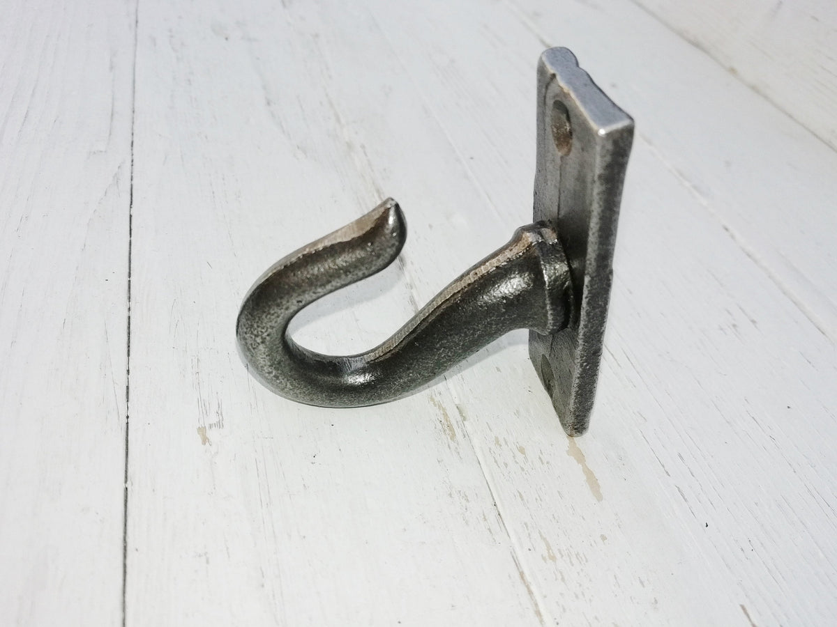 Cup hooks, Utility Hooks, Mug hooks, coat hanger shelf cast antique iron hanging single hooks Drink Barware