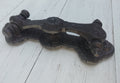 Stunning Classical cast antique iron large Door Knocker REGENCY Design. Heavy!