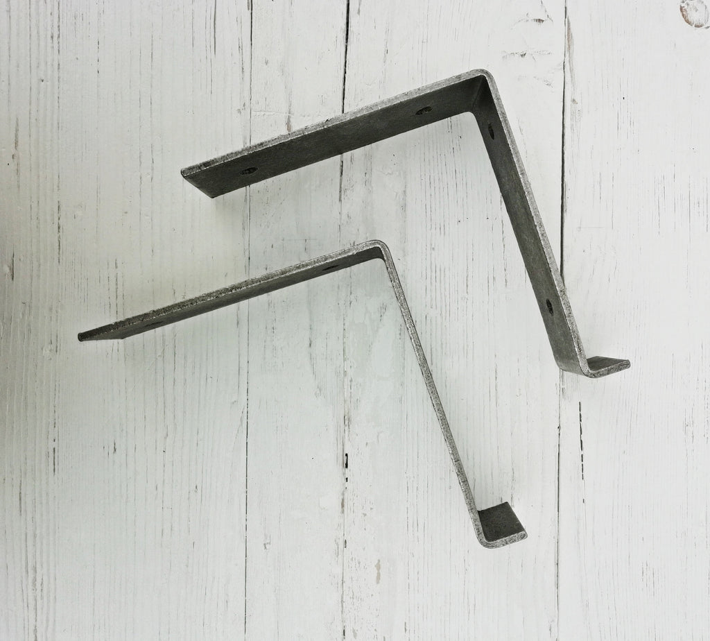 Decorative shelf support L-SHAPE UTILITY Medium Duty Angle Steel LIPPED design Bracket, Industrial style, suitable for scaffold board