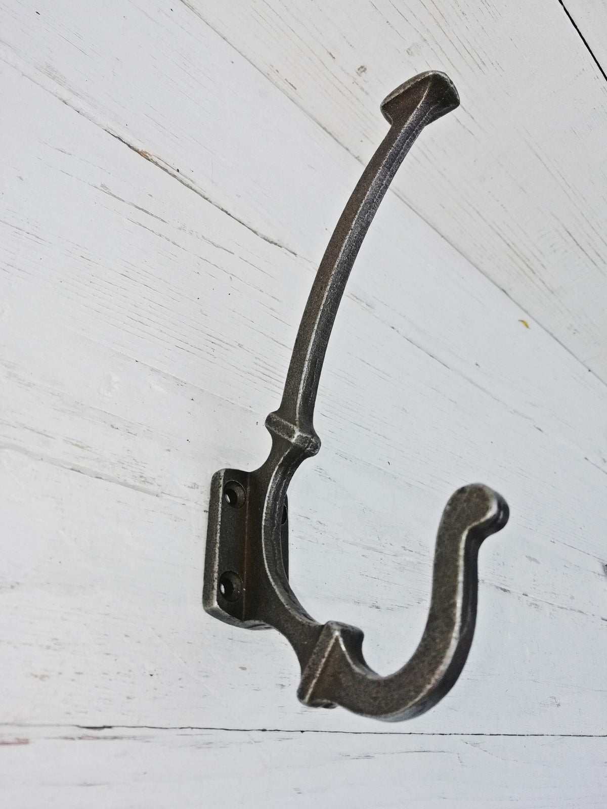 French ART DECO Art Nouveau period Cast Iron Hat & Coat Hook Decorative Antique Victorian Bedroom Bathroom Door Wall Victorian Vintage Hooks