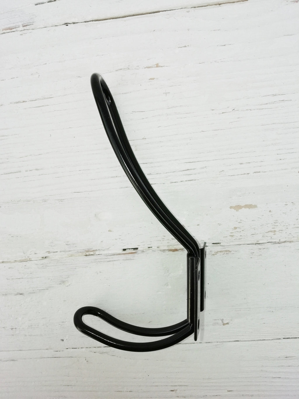Black Coat Hook Wire School cloakroom style hooks Retro Antique Finish
