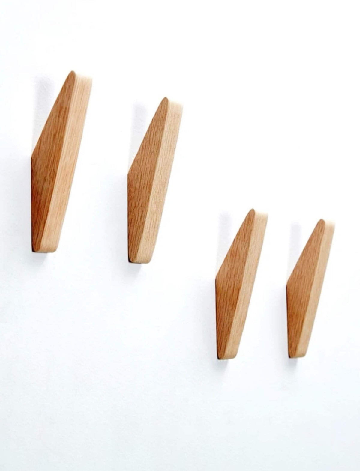 Wooden Wall Coat Hooks, Decorative Wall Hooks, Wooden Towel Hanger, Hooks for Wall, storage solution. Solid wood. Scandinavian style modern
