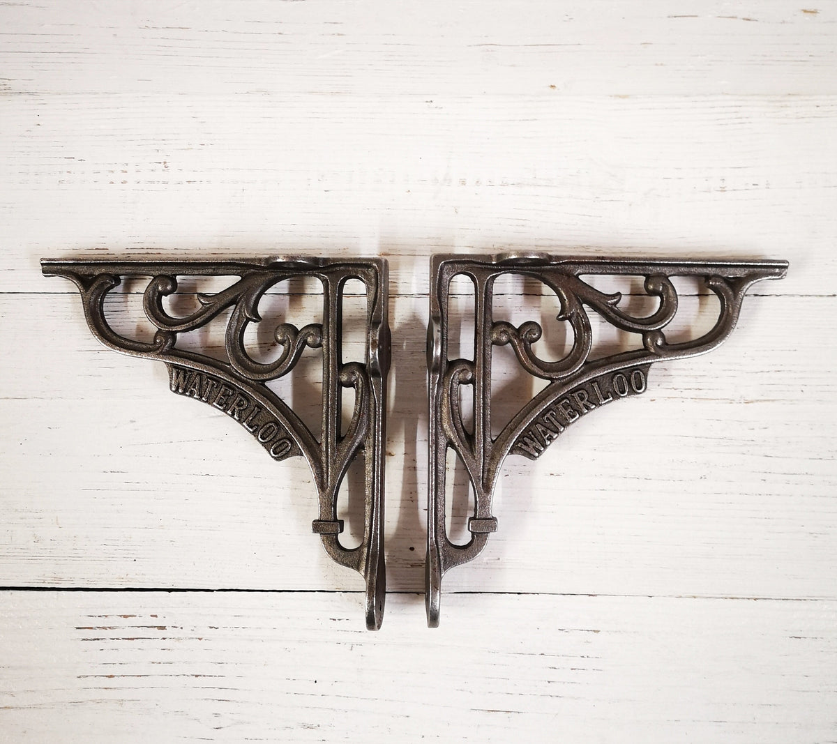 2pcs (a pair) decorative shelf support WATERLOO Heritage design Bracket, wall Support books storage Cast Iron, suitable for scaffold board