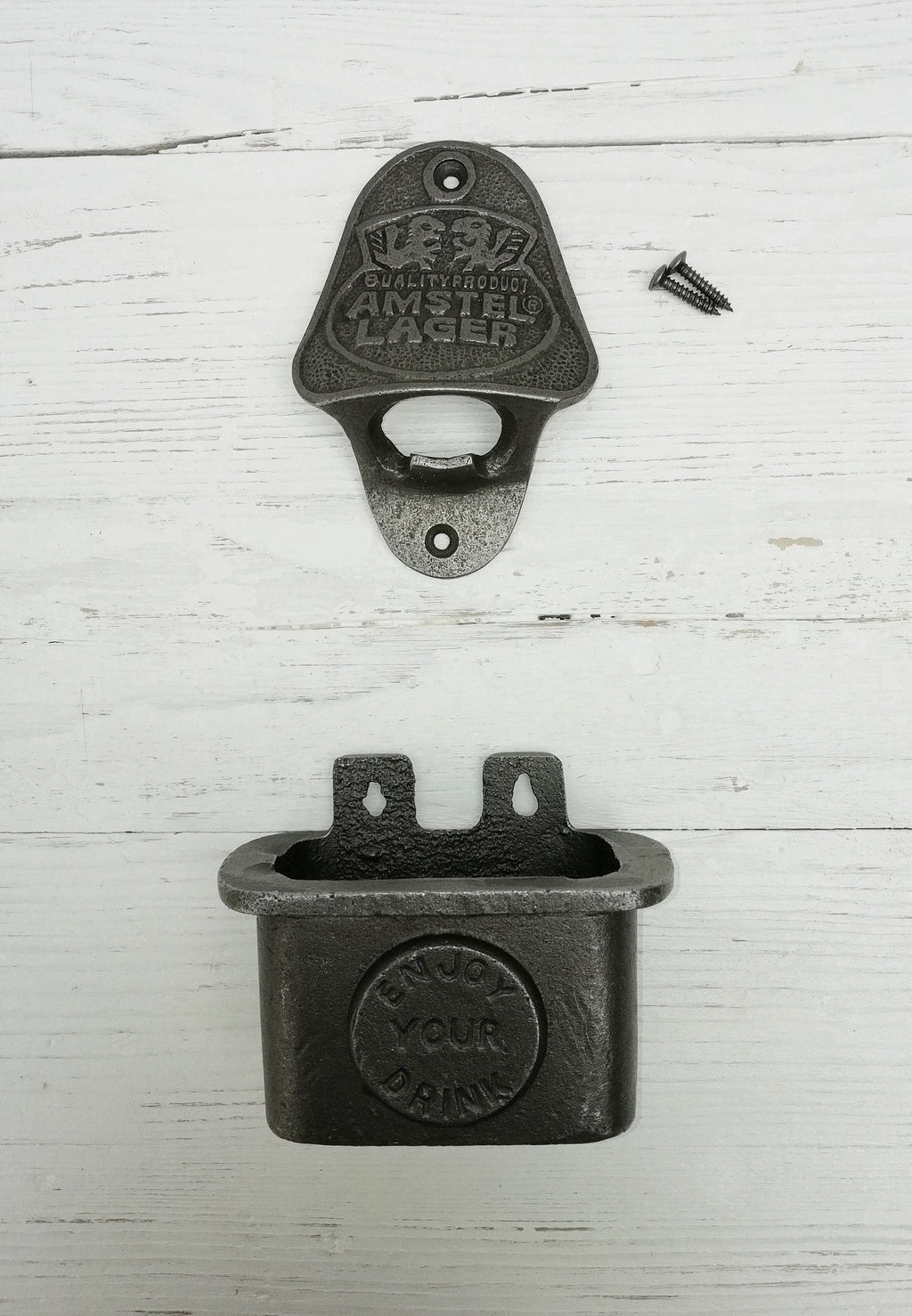 Wall Mounted Cola, Land Rover, Forgotten soldier, Stella, Heineken, Brew Dog etc Beer Bottle Opener with Cap Catcher Great gift idea,Barware