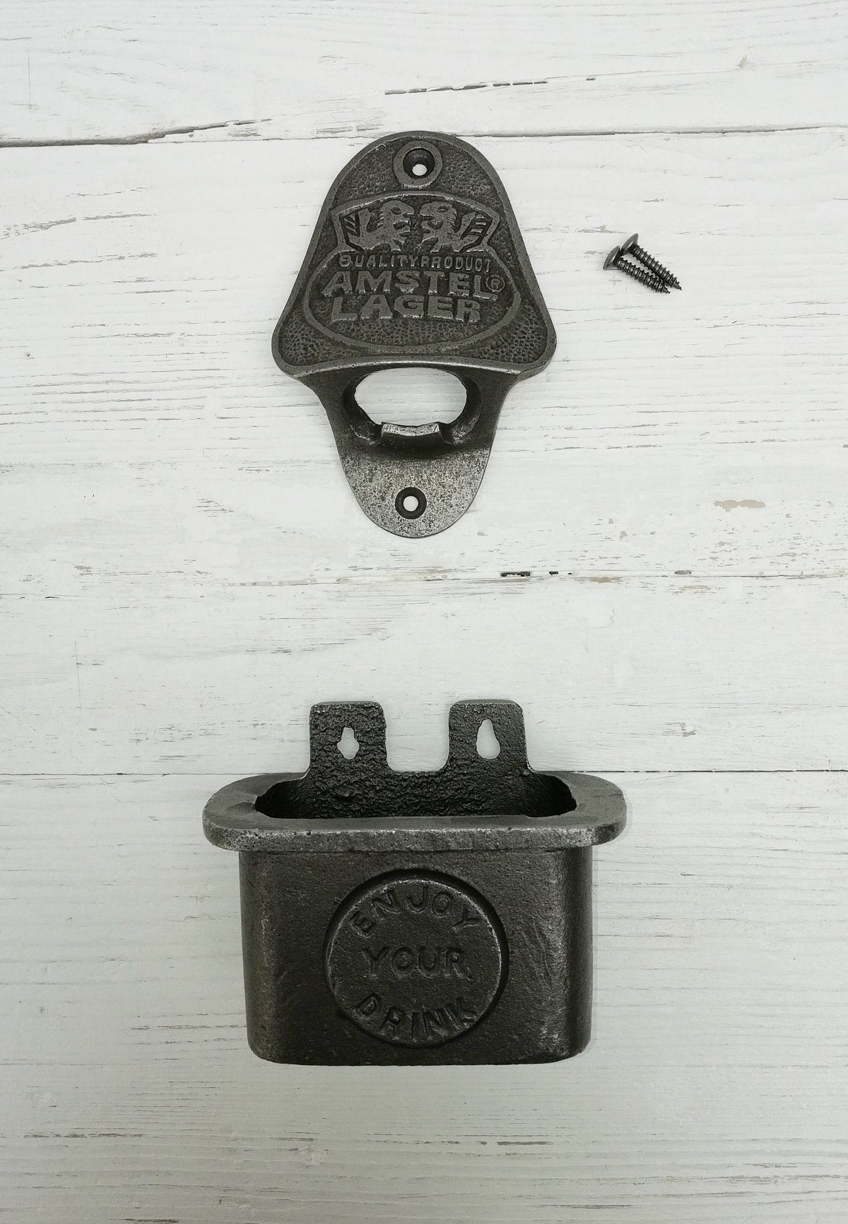Wall Mounted Cola, Land Rover, Forgotten soldier, Stella, Heineken, Brew Dog etc Beer Bottle Opener with Cap Catcher Great gift idea,Barware