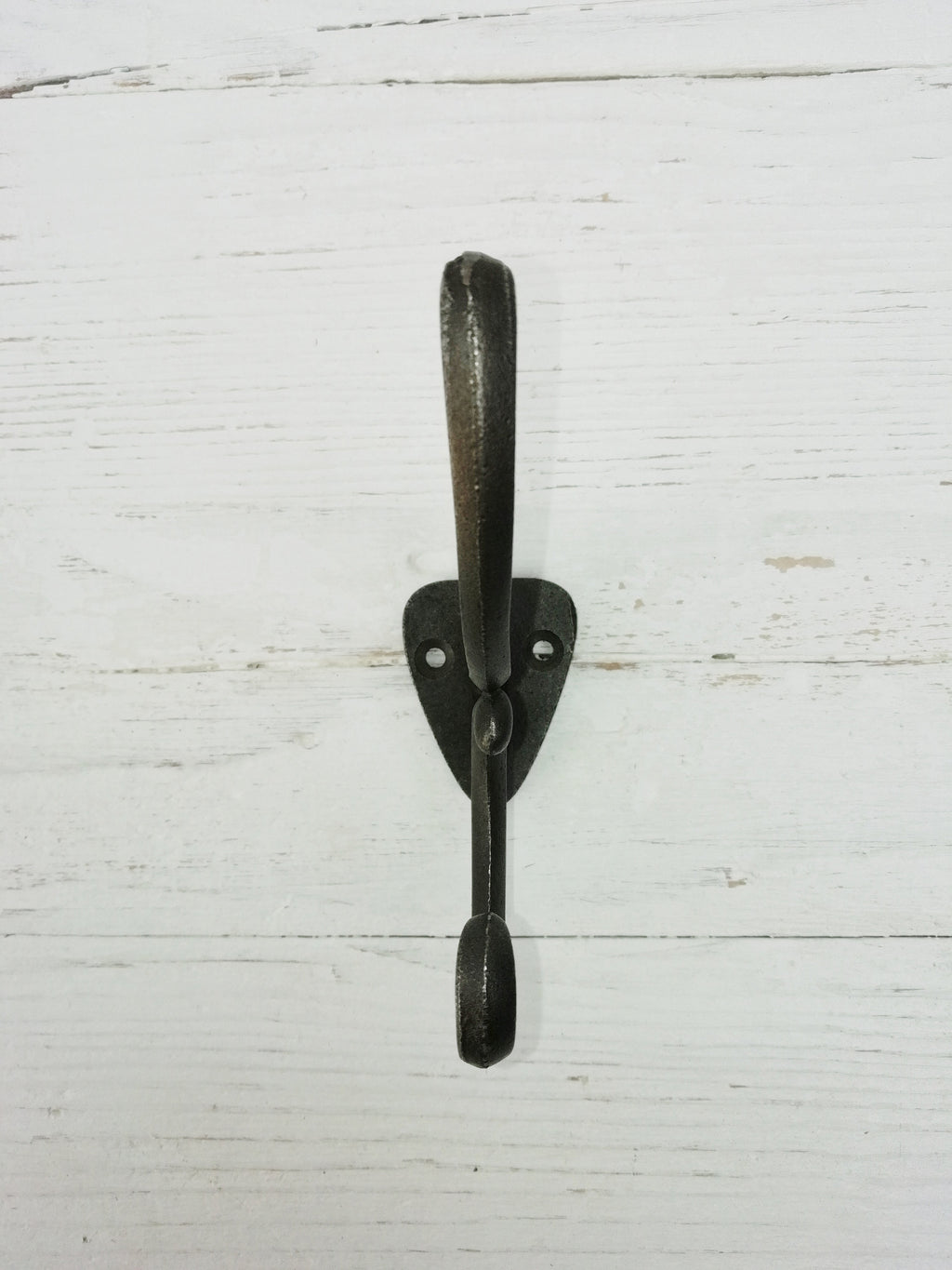 Coat Hook Double ADDISON Art Nouveau antique cast iron hook