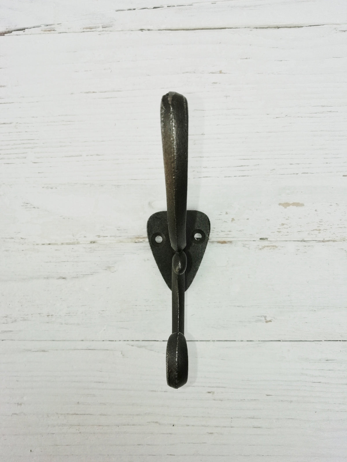 Coat Hook Double ADDISON Art Nouveau antique cast iron hook